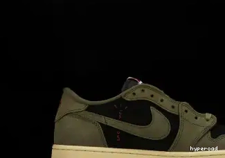 Hyperoad OG 1 Travis OLIVE BLACK Air Low Scott Jordan x 0401